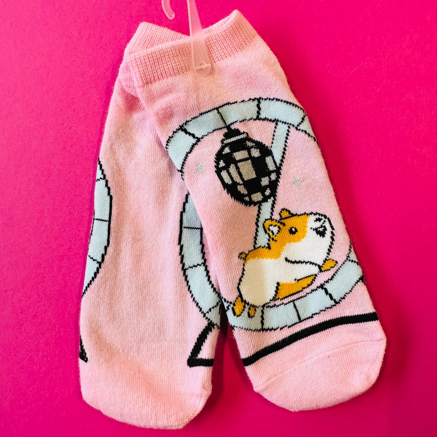 Disco Hamster Socks