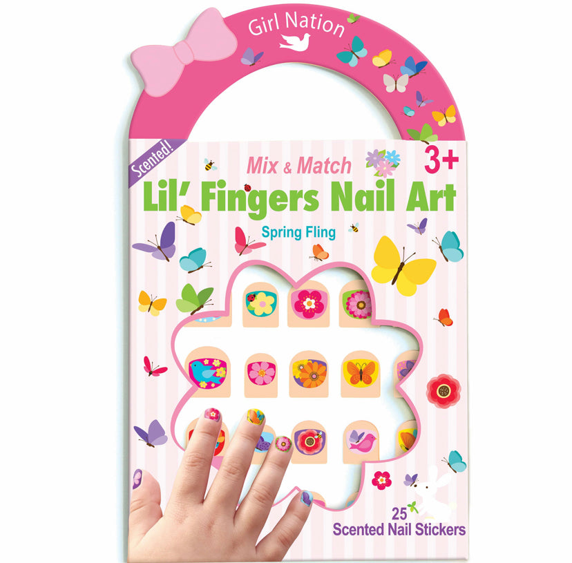 Spring Fling Nail Art