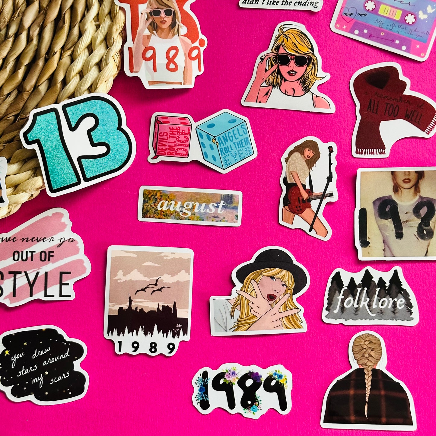 X3 Taylor Swift Sticker Lucky Dip