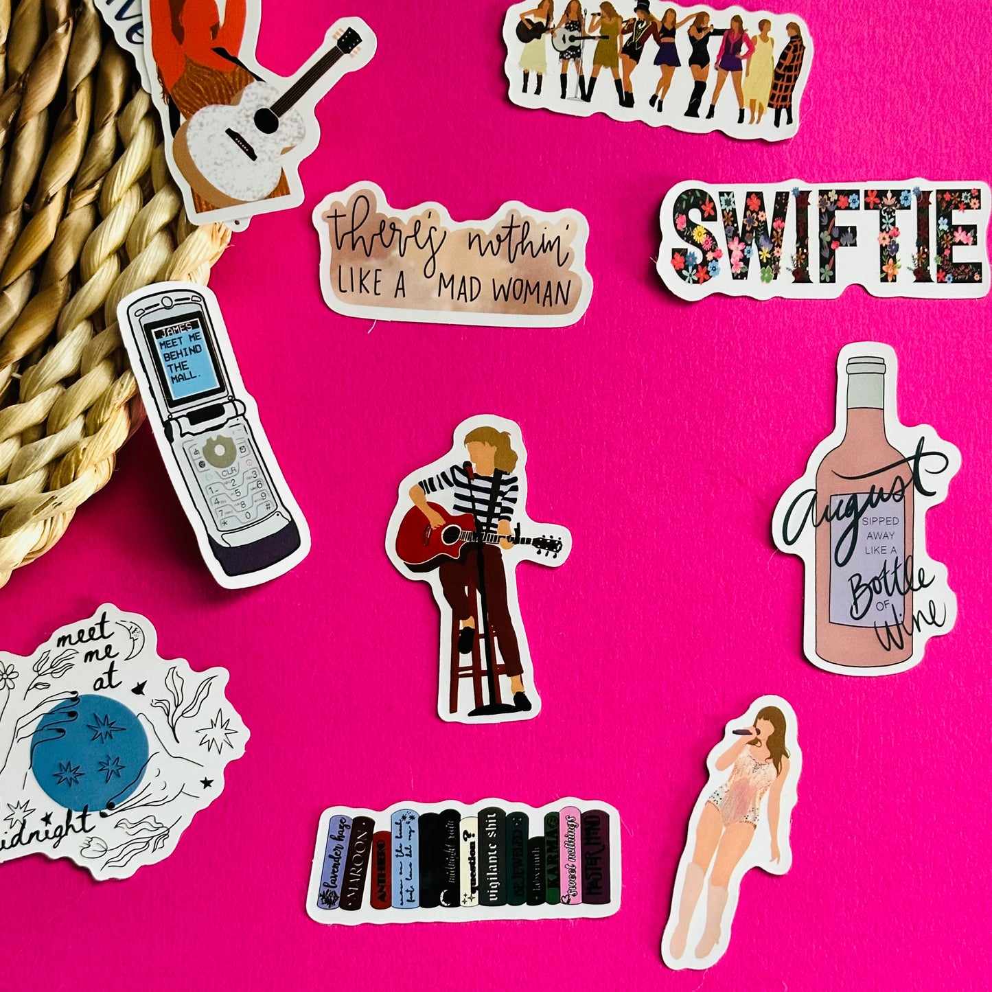 X3 Taylor Swift Sticker Lucky Dip