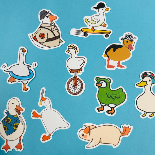 Duck Sticker Lucky Dip
