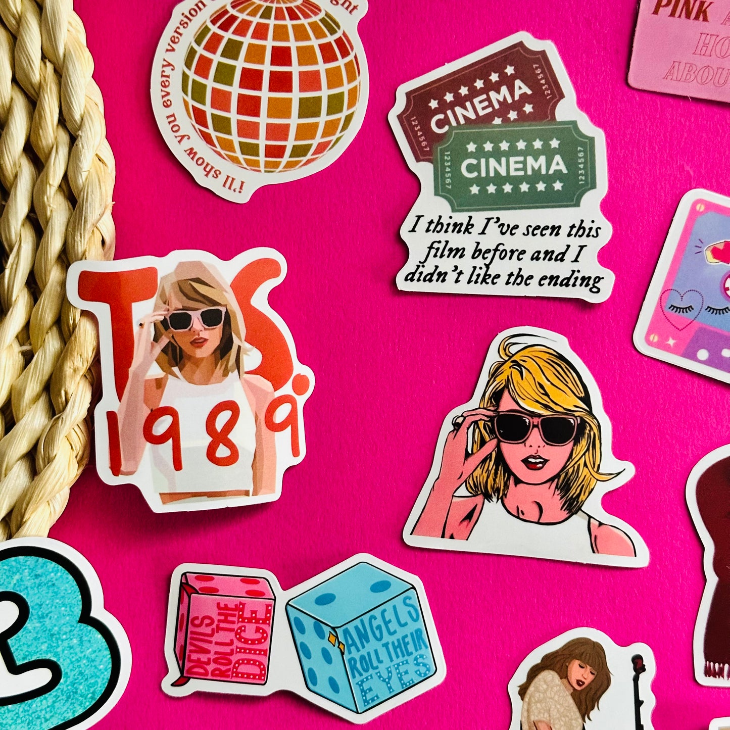 X3 Taylor Swift Sticker Lucky Dip