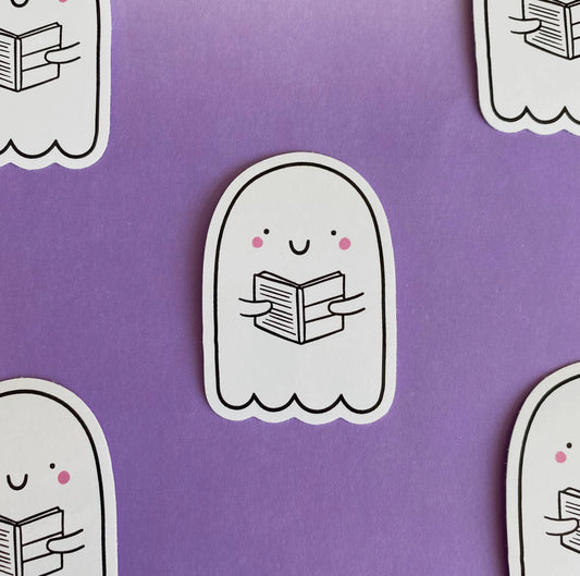 Reading Ghost Vinyl Sticker