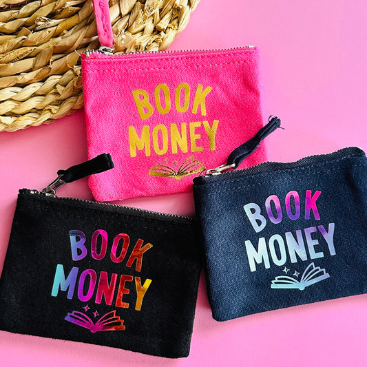 Book Money Coin Purse