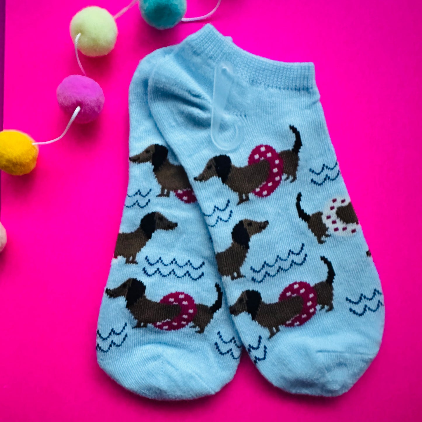 Swimming Dog Socks