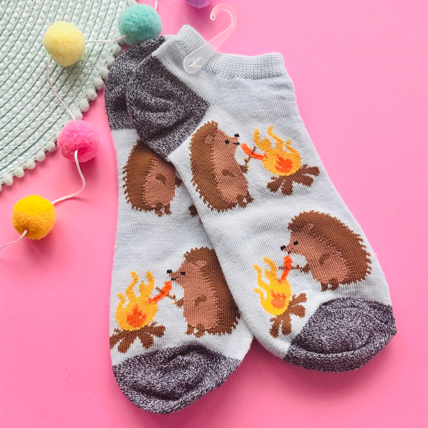 Toastie Hedgehog Socks