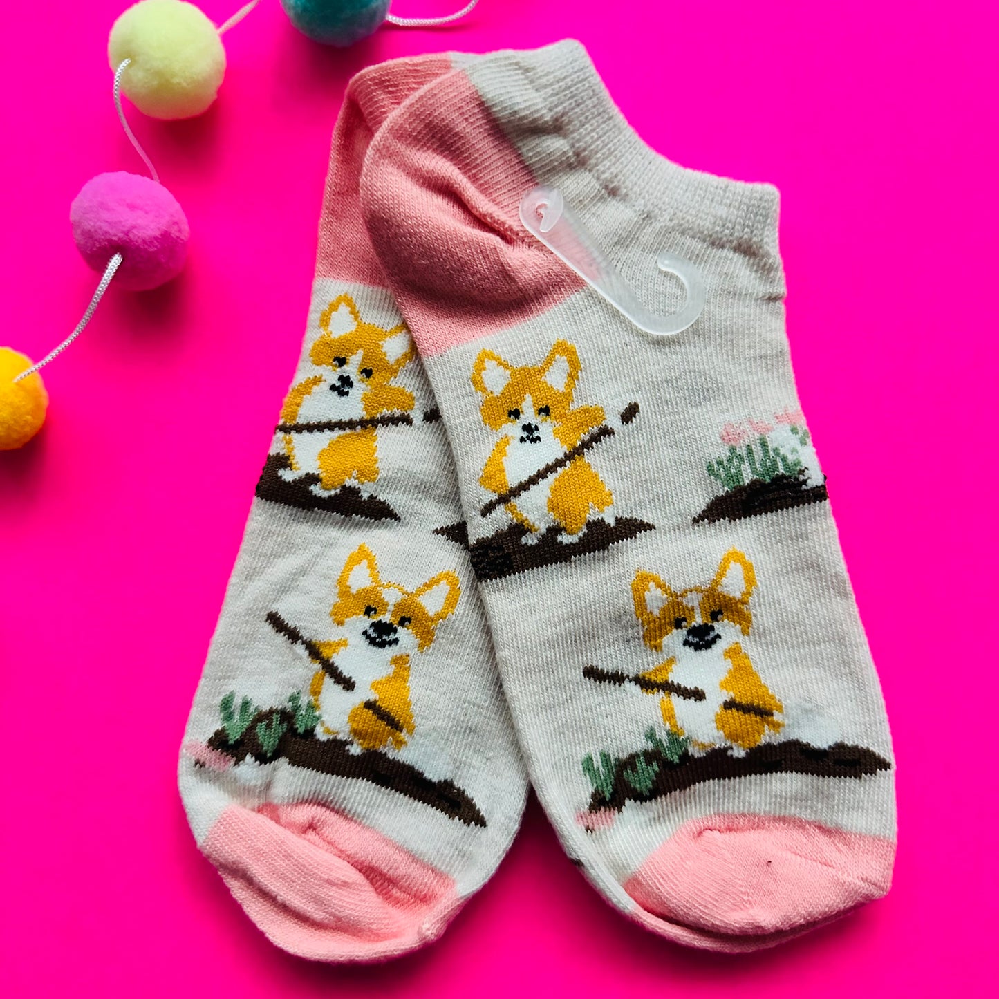 Gardening Dog Socks