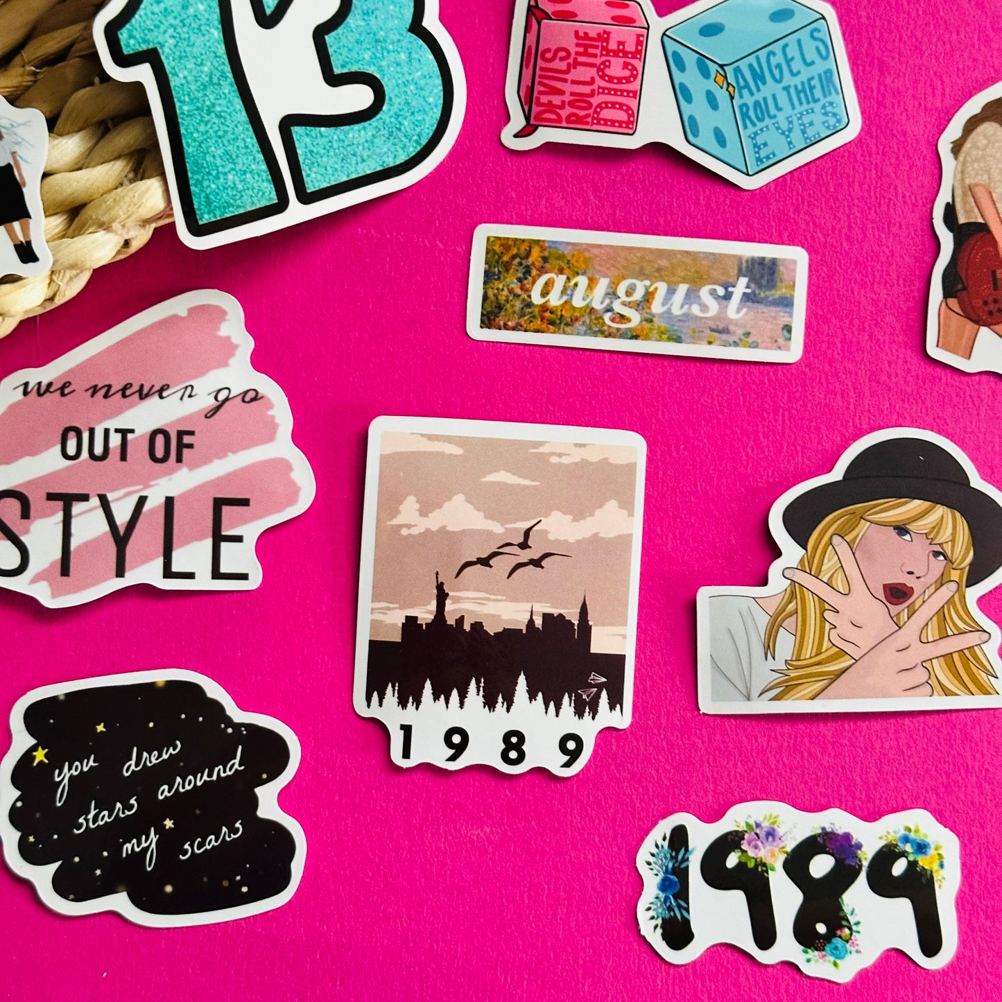 X3 Taylor Swift Sticker Lucky Dip