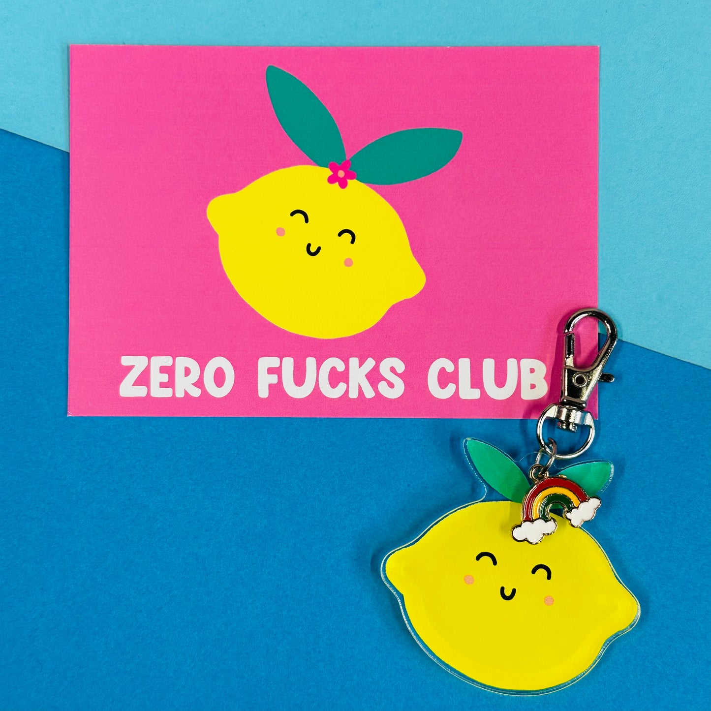 No Fucks Nancy Keyring