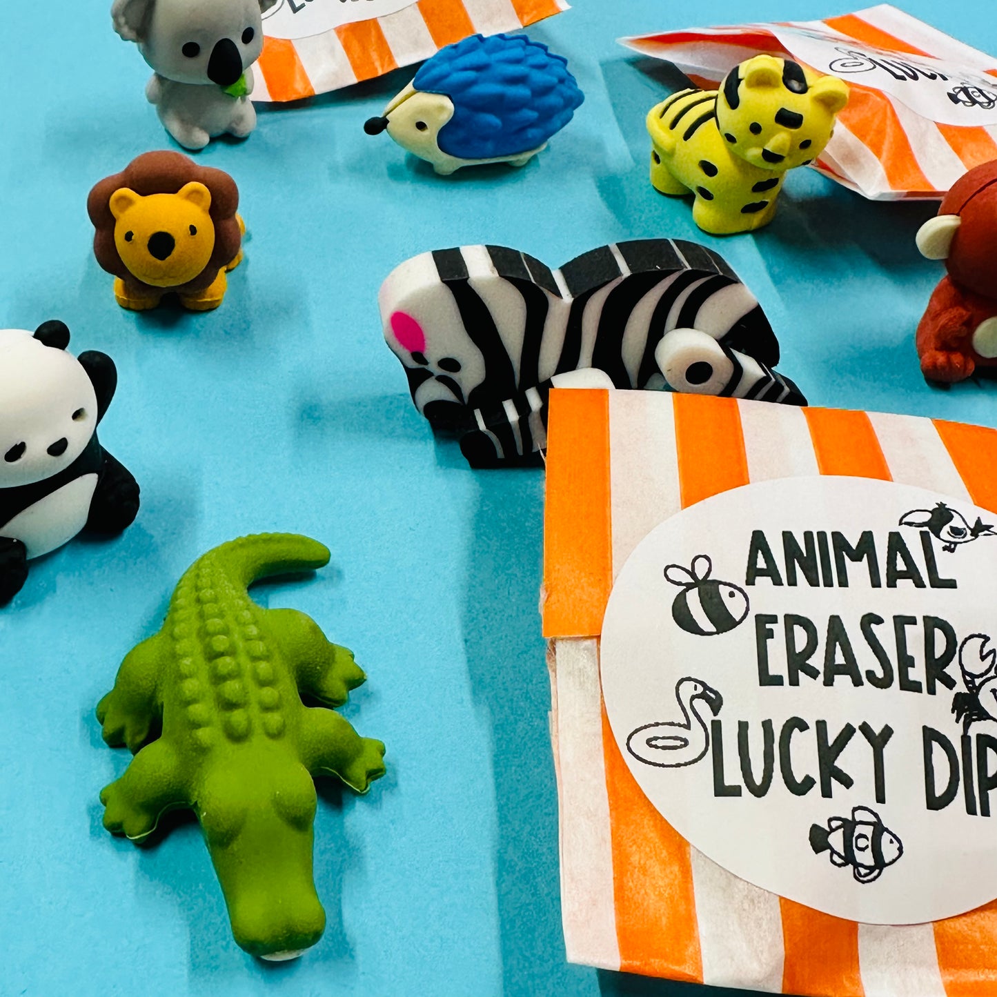 Animal Eraser Lucky Dip