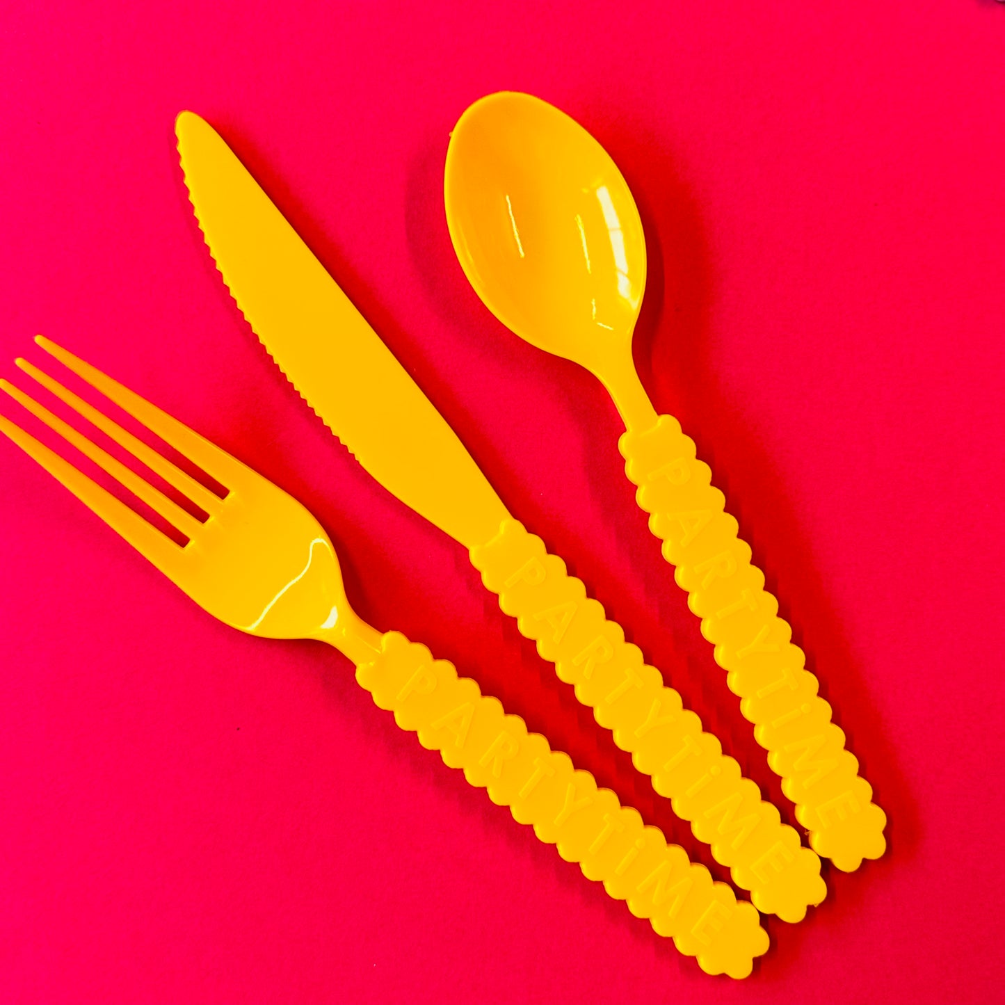 Plastic Cutlery Set