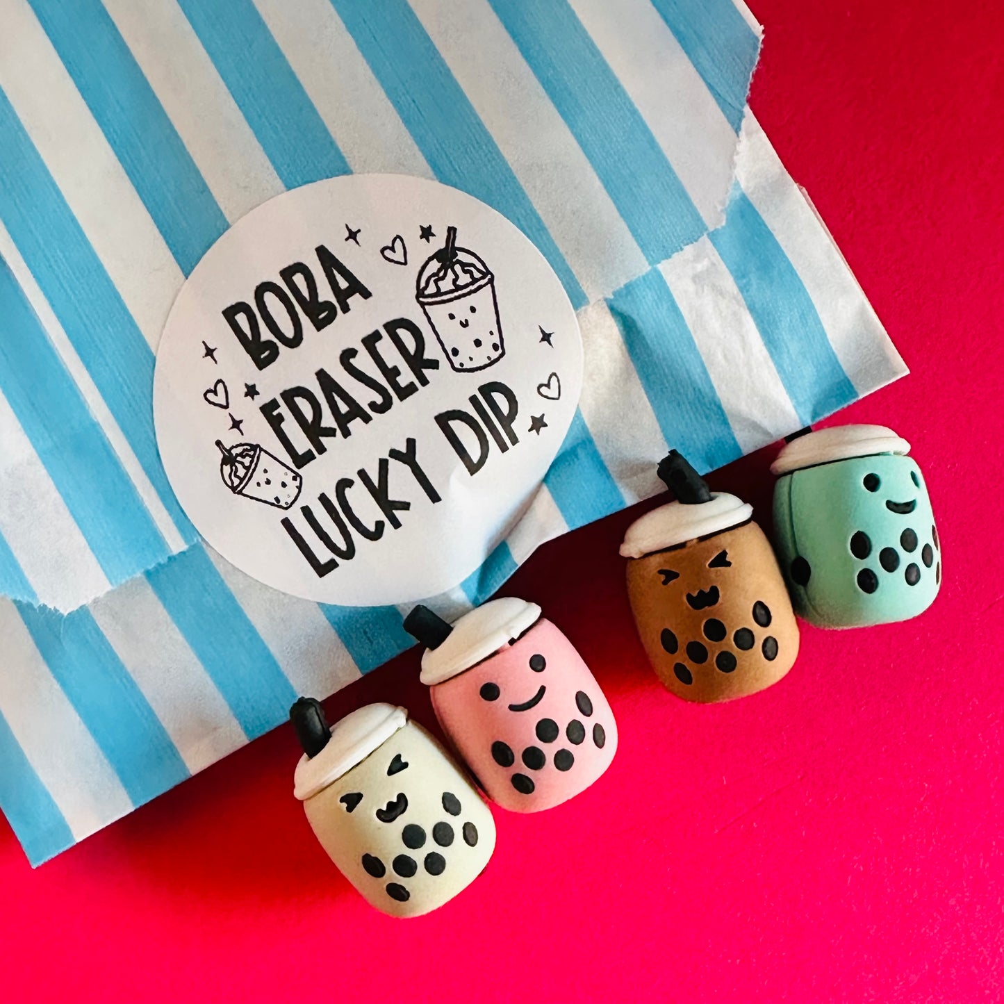 Boba Eraser Lucky Dip