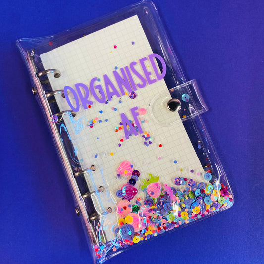 Limited Edition Organised AF A6 Planner