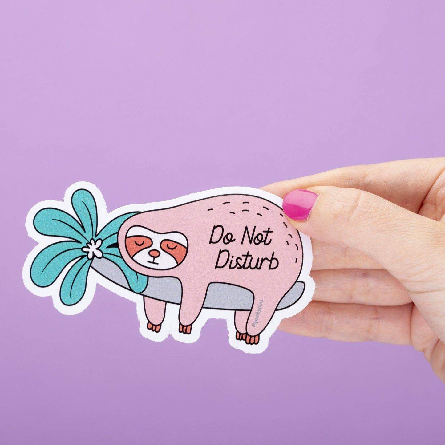 Do Not Disturb Vinyl Sticker