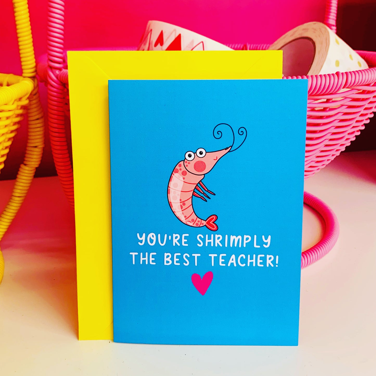 Shrimpy Teacher Card Pack Of 5