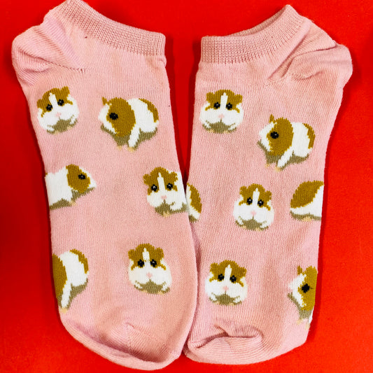 Pink Hamster Socks