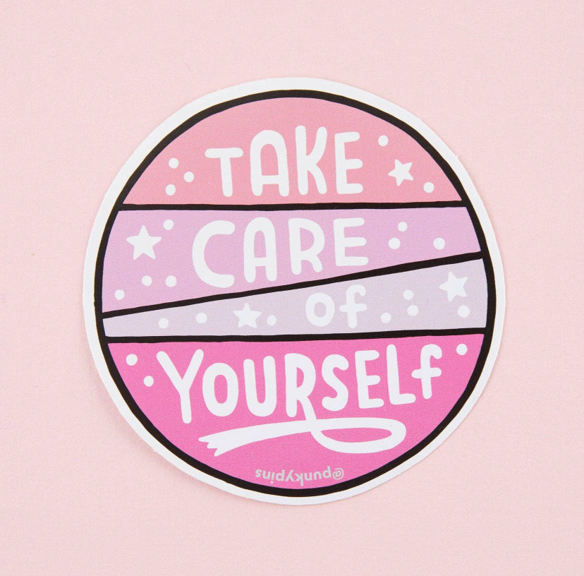 Take Care Vinyl Sticker