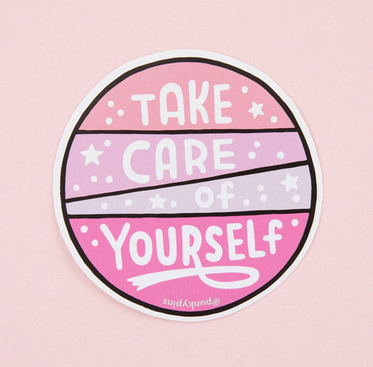 Take Care Vinyl Sticker